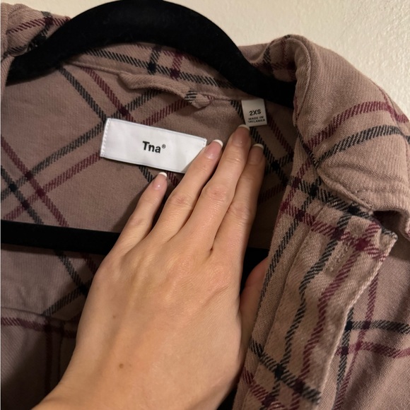 TNA plaid top - Picture 3 of 3